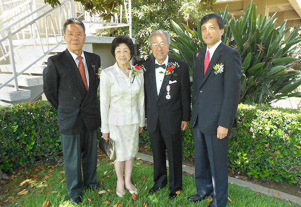Lee Aoki, Mrs. Nakamura, Mr. Nakamura, Consul General Niimi
